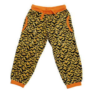 Bats Velour Pants - Apricot - 2 Left Size 1-2 & 8-10 years-Duns Sweden-Modern Rascals