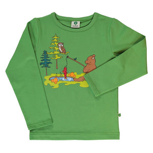 Bear Long Sleeve Shirt - 1 Left Size 2-3 years-Smafolk-Modern Rascals