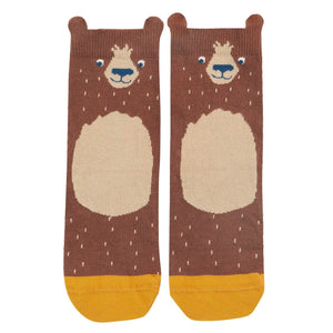 Bear Rock My Socks -3 Pack-Frugi-Modern Rascals