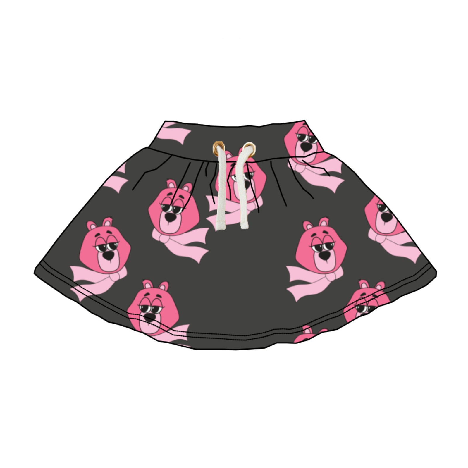 Bear Skirt - 2 Left Size 4-6 & 6-8 years-Dear Sophie-Modern Rascals