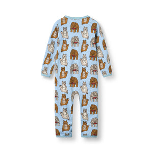 Bears Long Sleeve Long Legged Suit-Smafolk-Modern Rascals
