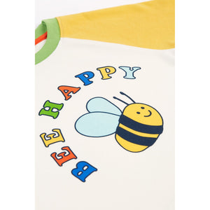 Bee Happy Tamar Raglan Top-Frugi-Modern Rascals