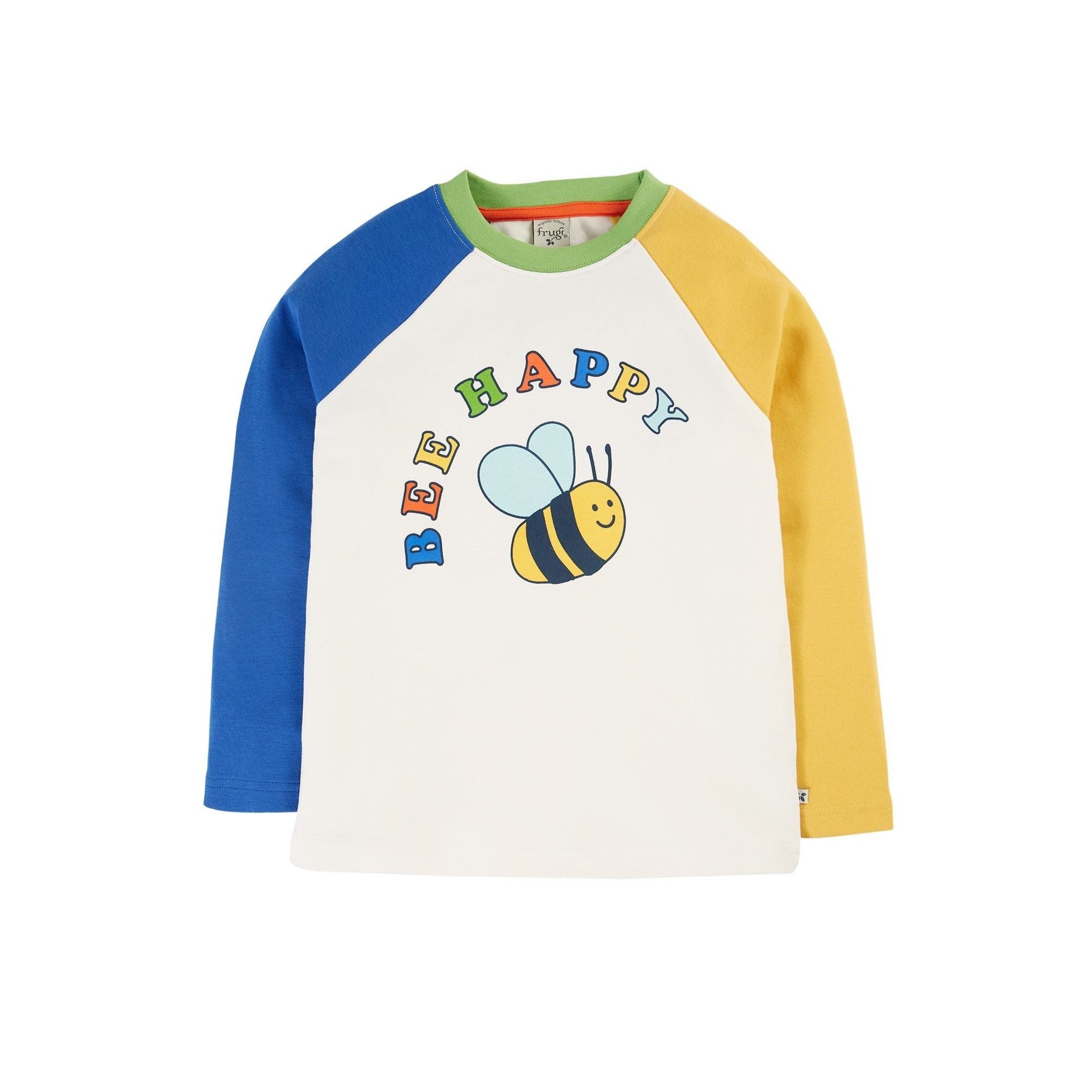 Bee Happy Tamar Raglan Top-Frugi-Modern Rascals