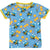 Bees Short Sleeve Shirt in Blue Grotto - 1 Left Size 5-6 years-Smafolk-Modern Rascals