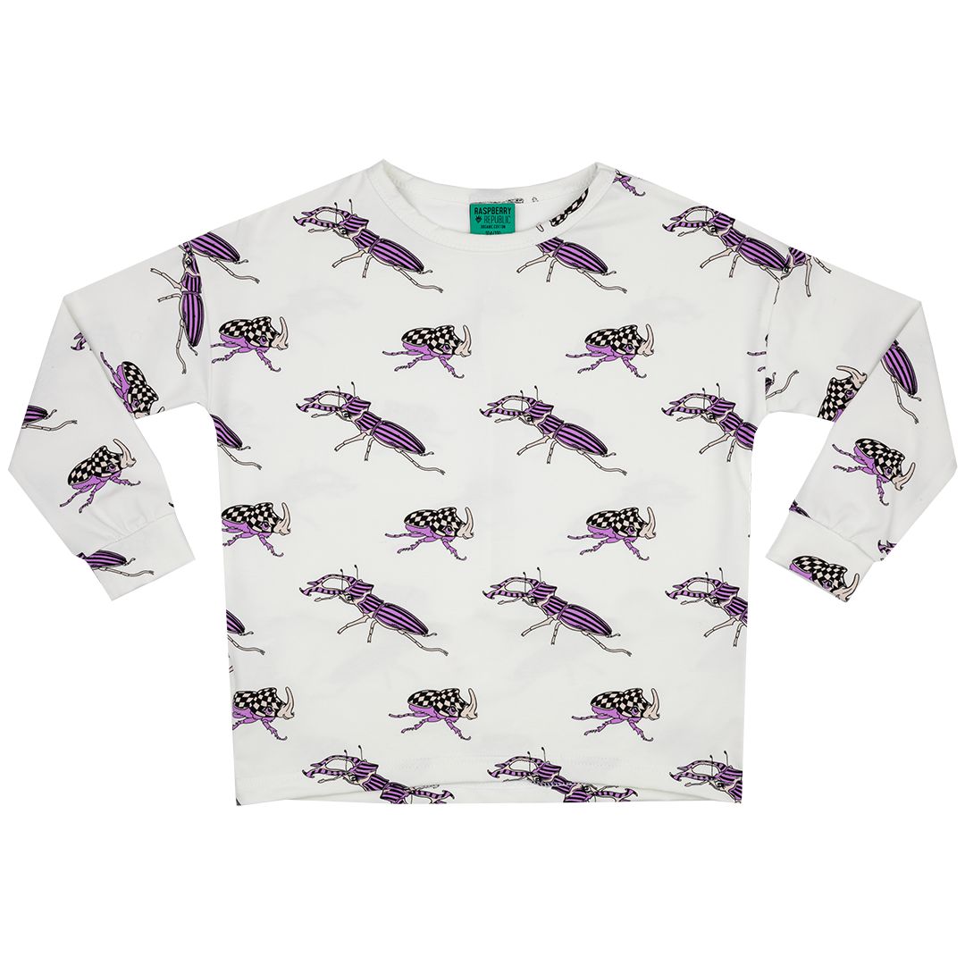 Beetle Bug Long Sleeve Shirt - 1 Left Size 2-3 years-Raspberry Republic-Modern Rascals