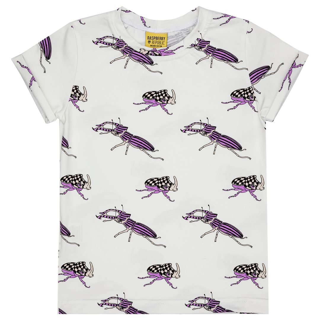 Beetle Bug Short Sleeve Shirt - 1 Left Size 2-3 years-Raspberry Republic-Modern Rascals