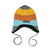 Beijing Stripe Knit Hat with Lining and Strings-Villervalla-Modern Rascals