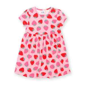 Berry Brave Short Sleeve Dress - 2 Left Size 18-24 months & 3-4 years-Kite-Modern Rascals