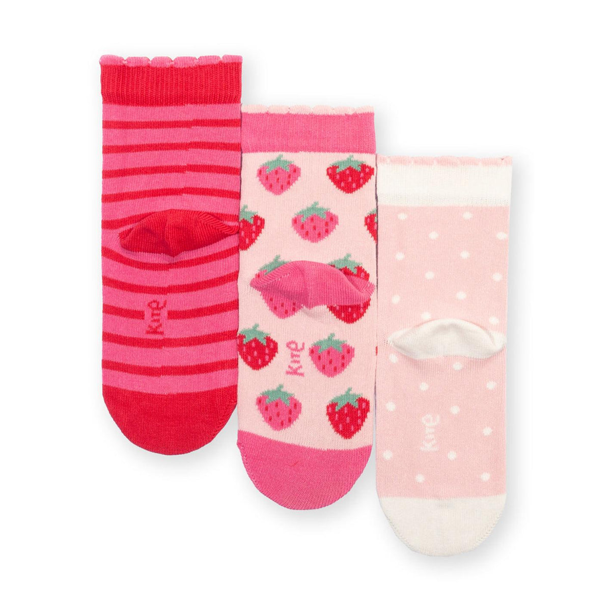 Berry Brave Socks - 3 Pack - 2 Left Size 5-7 & 11+ years-Kite-Modern Rascals