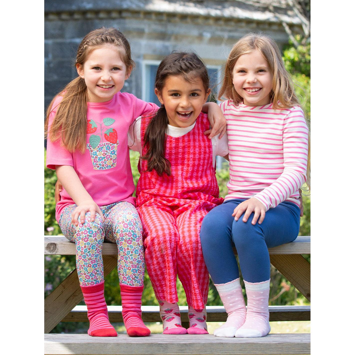 Berry Brave Socks - 3 Pack - 2 Left Size 5-7 & 11+ years-Kite-Modern Rascals