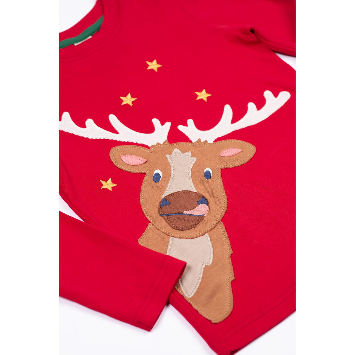 Berry Red/Caribou Terrific Circular Top-Frugi-Modern Rascals