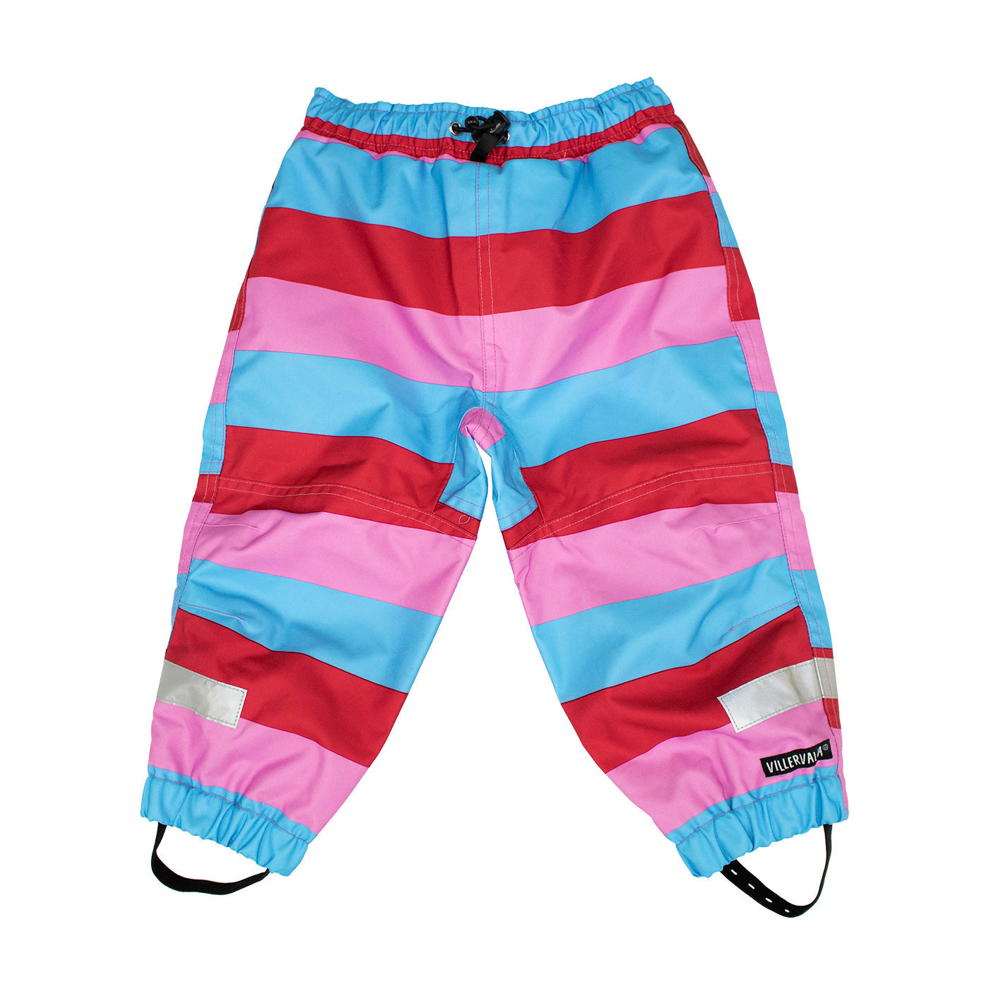 Berry Stripe Waterproof Rain Pants - Size 9-10 years / 140cm-Villervalla-Modern Rascals