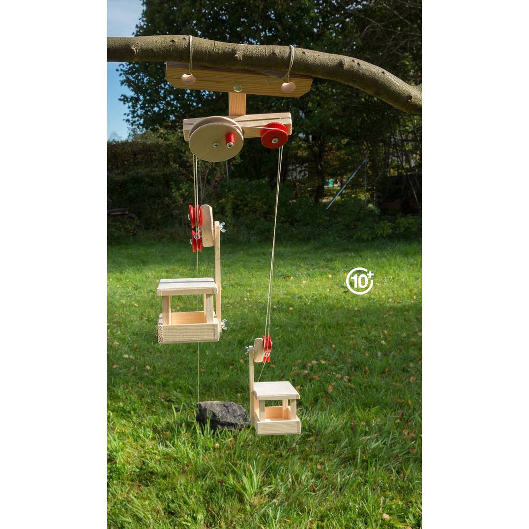 Big Cable Car Set - 2 Cars & Station-Kraul-Modern Rascals