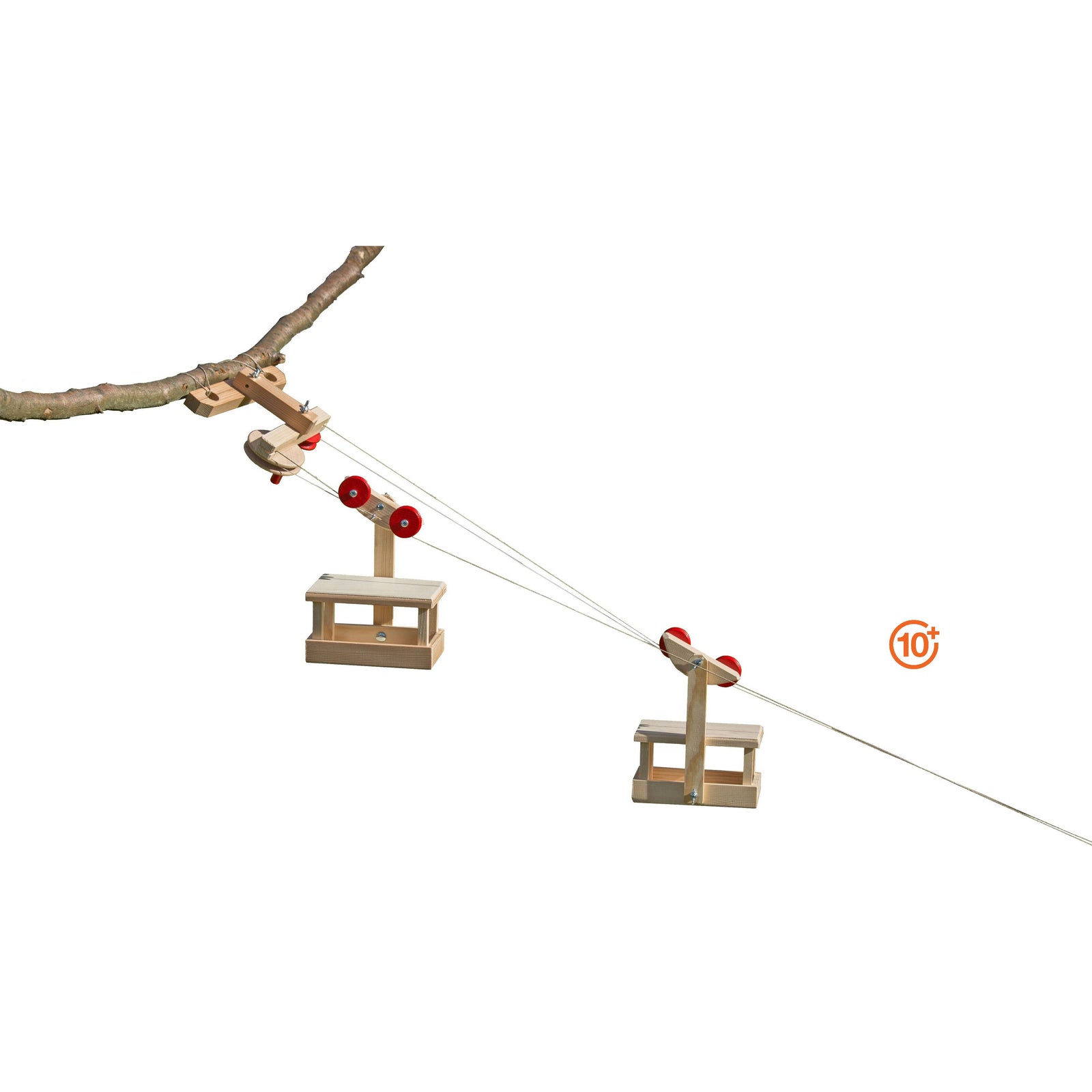 Big Cable Car Set - 2 Cars & Station-Kraul-Modern Rascals