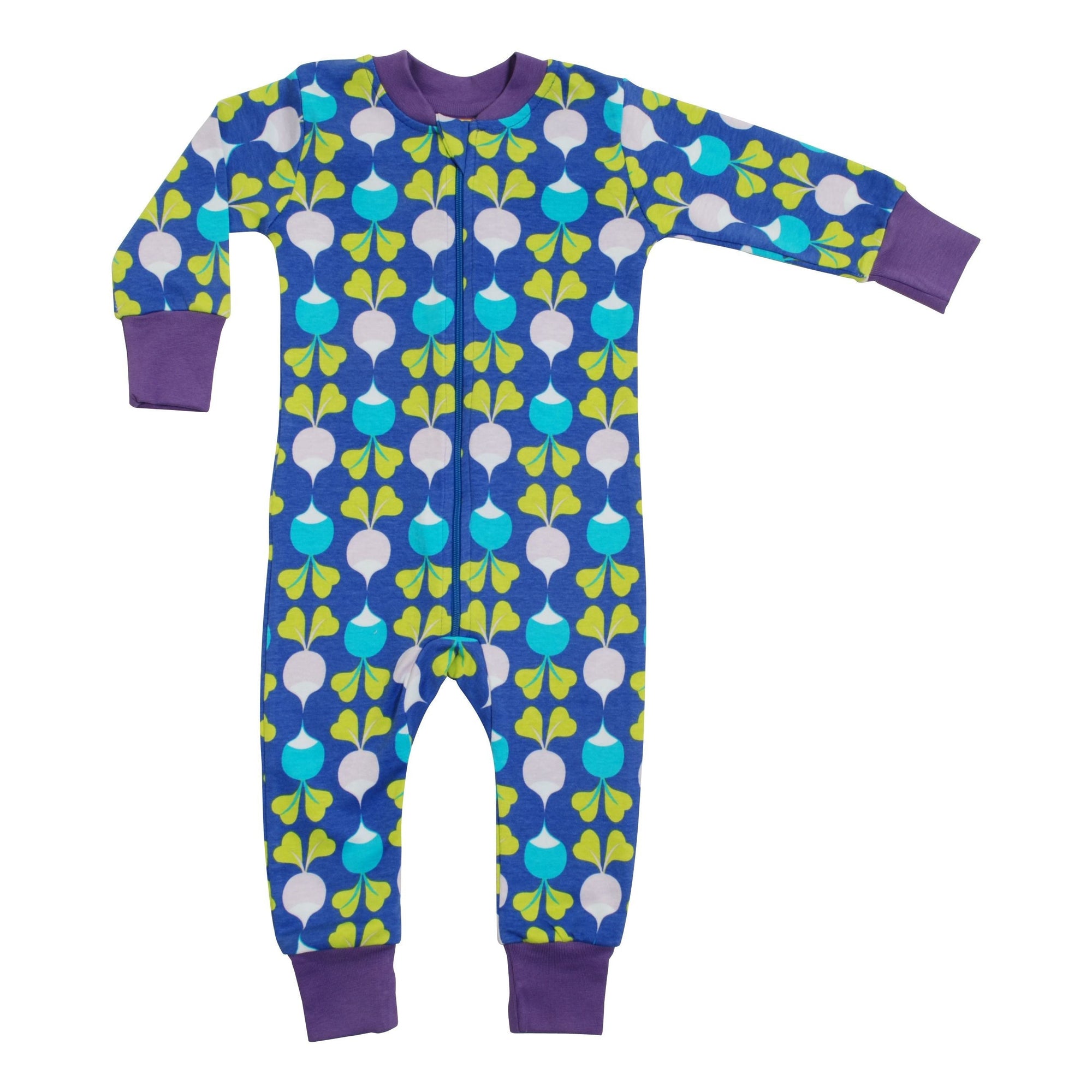 Big Radish - Blue Zippersuit-Duns Sweden-Modern Rascals