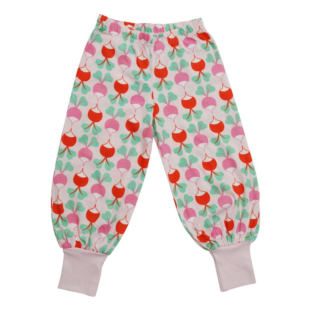 Big Radish - Blushing Bride Baggy Pants - 1 Left Size 6-8 years-Duns Sweden-Modern Rascals