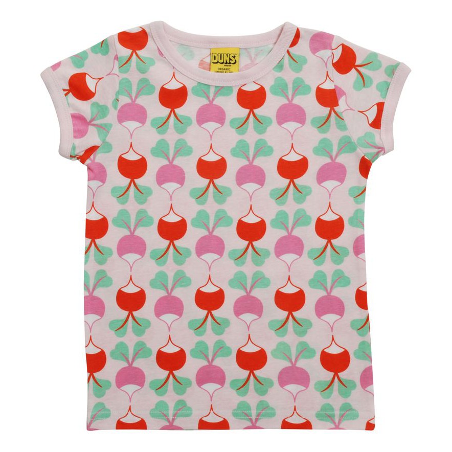 Big Radish - Blushing Bride Short Sleeve Shirt - 2 Left Size 9-10 years-Duns Sweden-Modern Rascals