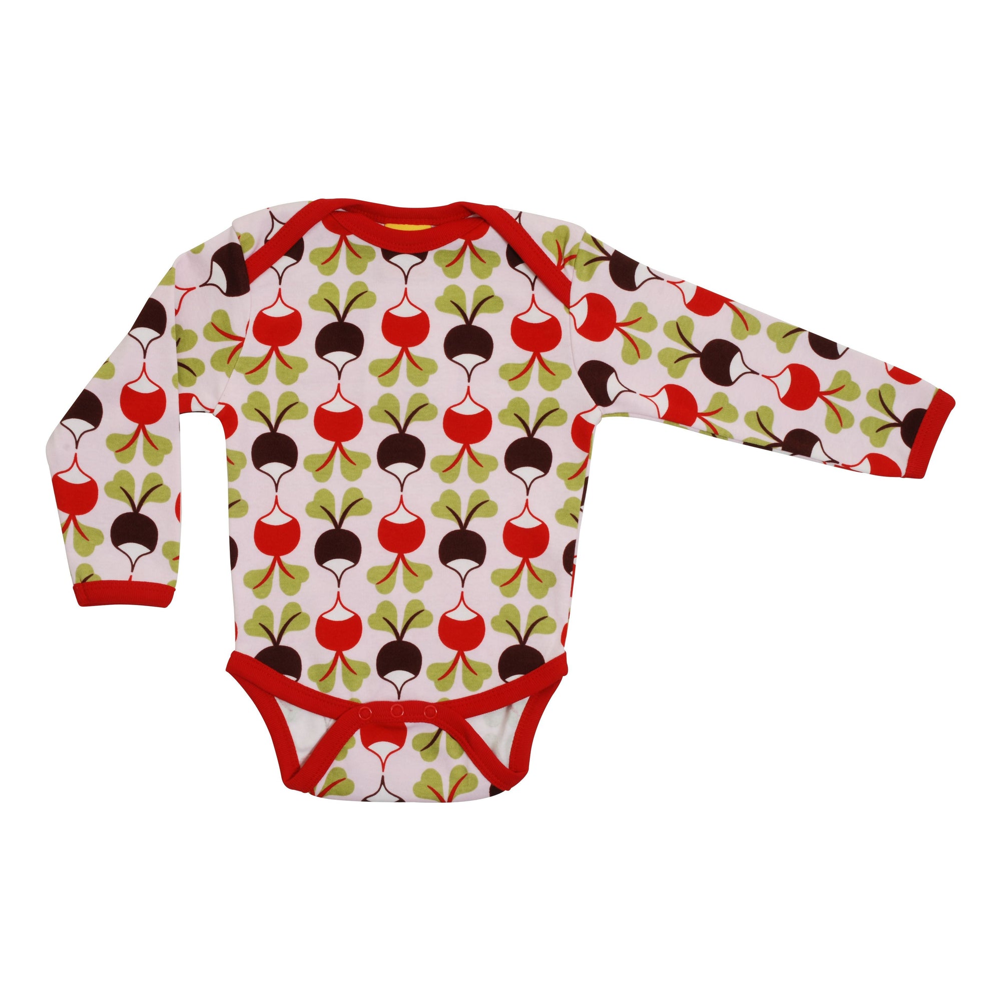 Big Radish - Cradle Pink Long Sleeve Onesie-Duns Sweden-Modern Rascals