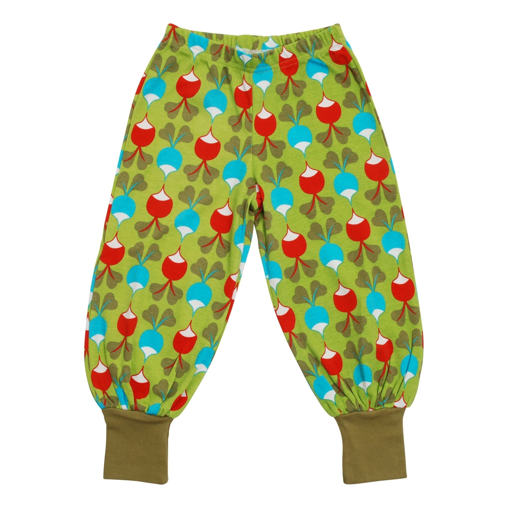 Big Radish - Green Baggy Pants - 2 Left Size 6-8 & 8-10 years-Duns Sweden-Modern Rascals