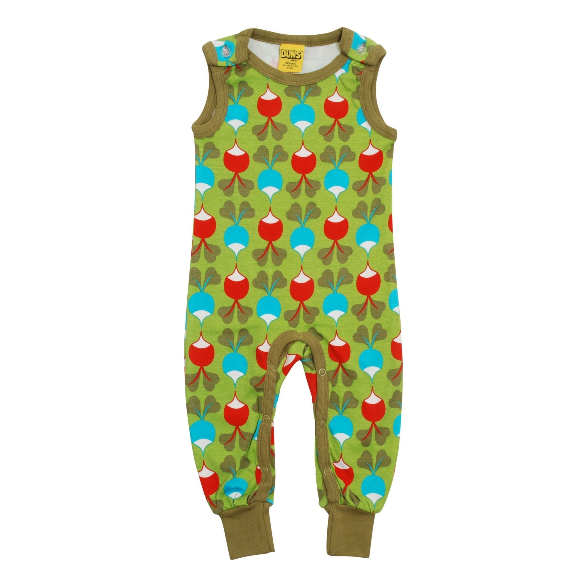 Big Radish - Green Dungarees - 2 Left Size 2-3 years-Duns Sweden-Modern Rascals