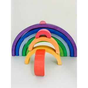 Big Rainbow - 10 pieces-Bauspiel-Modern Rascals