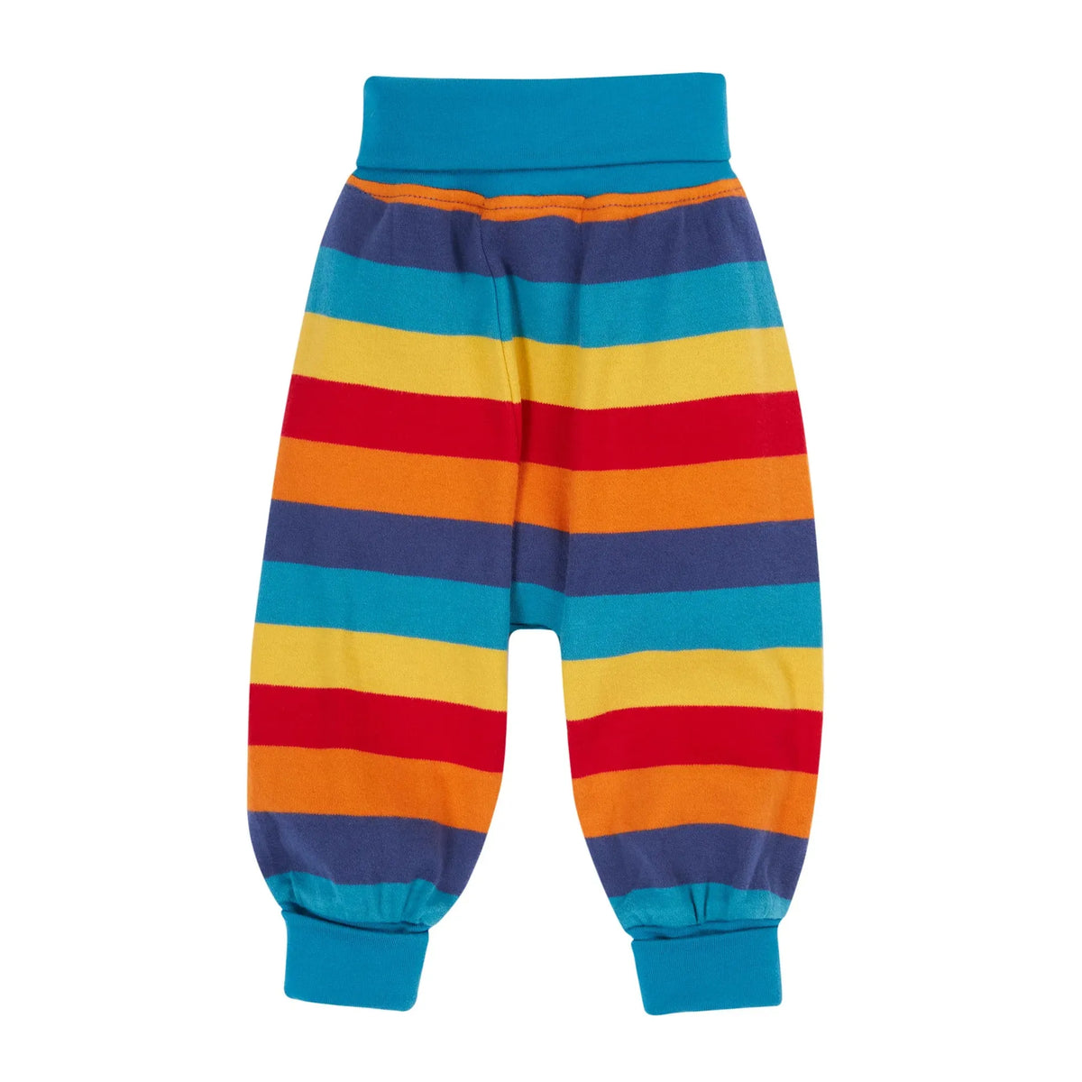 Big Rainbow Stripe Parsnip Pants - 1 Left Size 18-24 months-Frugi-Modern Rascals