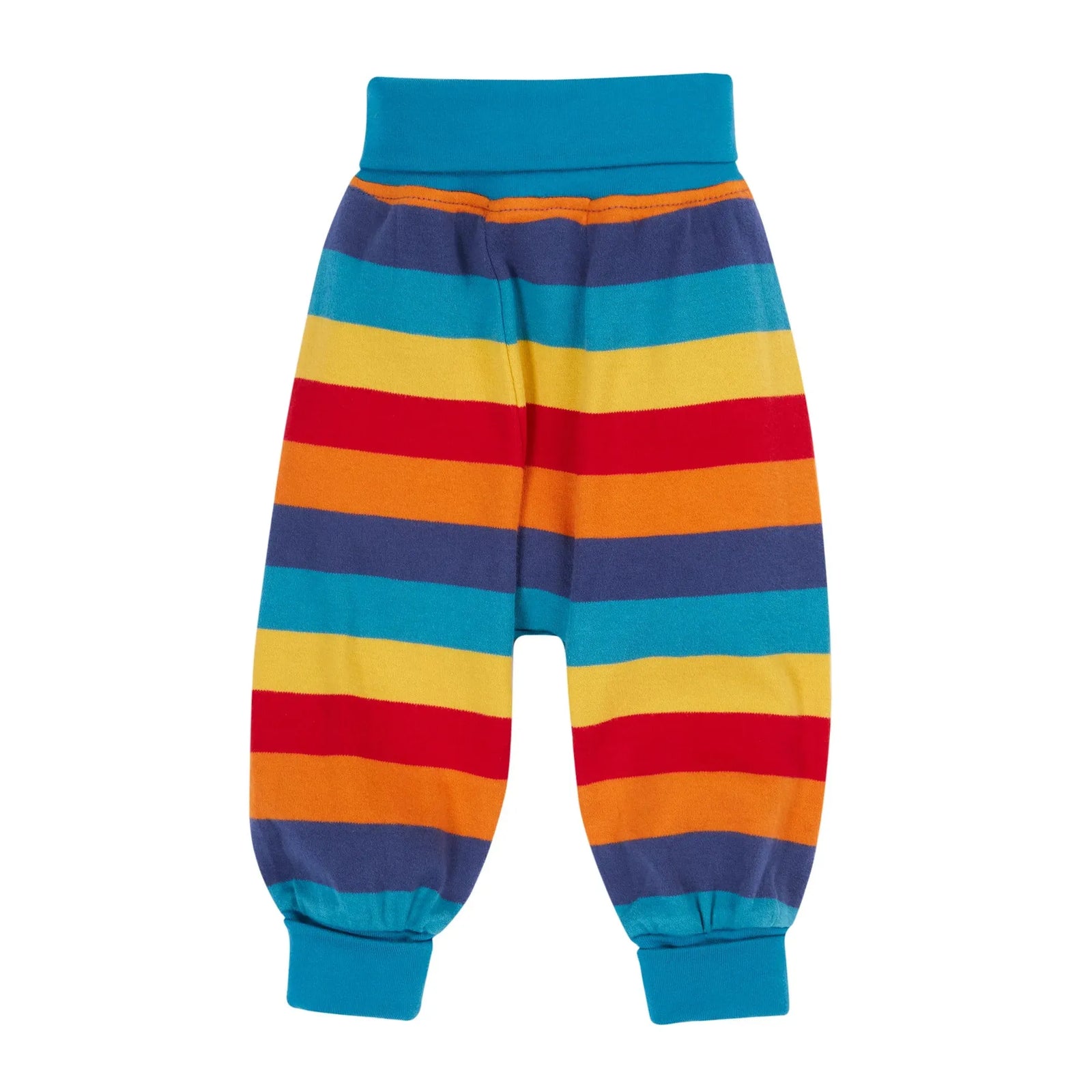 Big Rainbow Stripe Parsnip Pants-Frugi-Modern Rascals