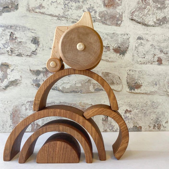 Big Wheel Little Wheel - Maple-Lockwood-Modern Rascals