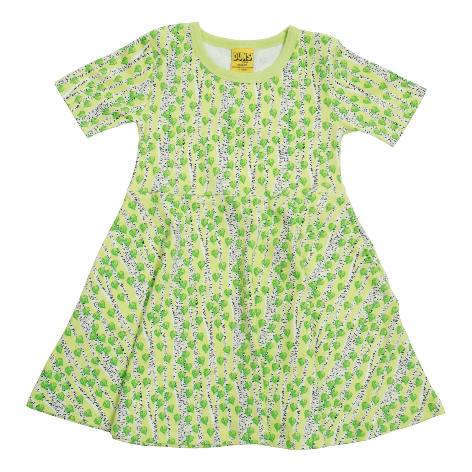 Birch Short Sleeve Skater Dress - 2 Left Size 10-11 & 11-12 years-Duns Sweden-Modern Rascals