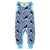 Black Bird - Blue Dungarees - 1 Left Size 2-4 months-Duns Sweden-Modern Rascals