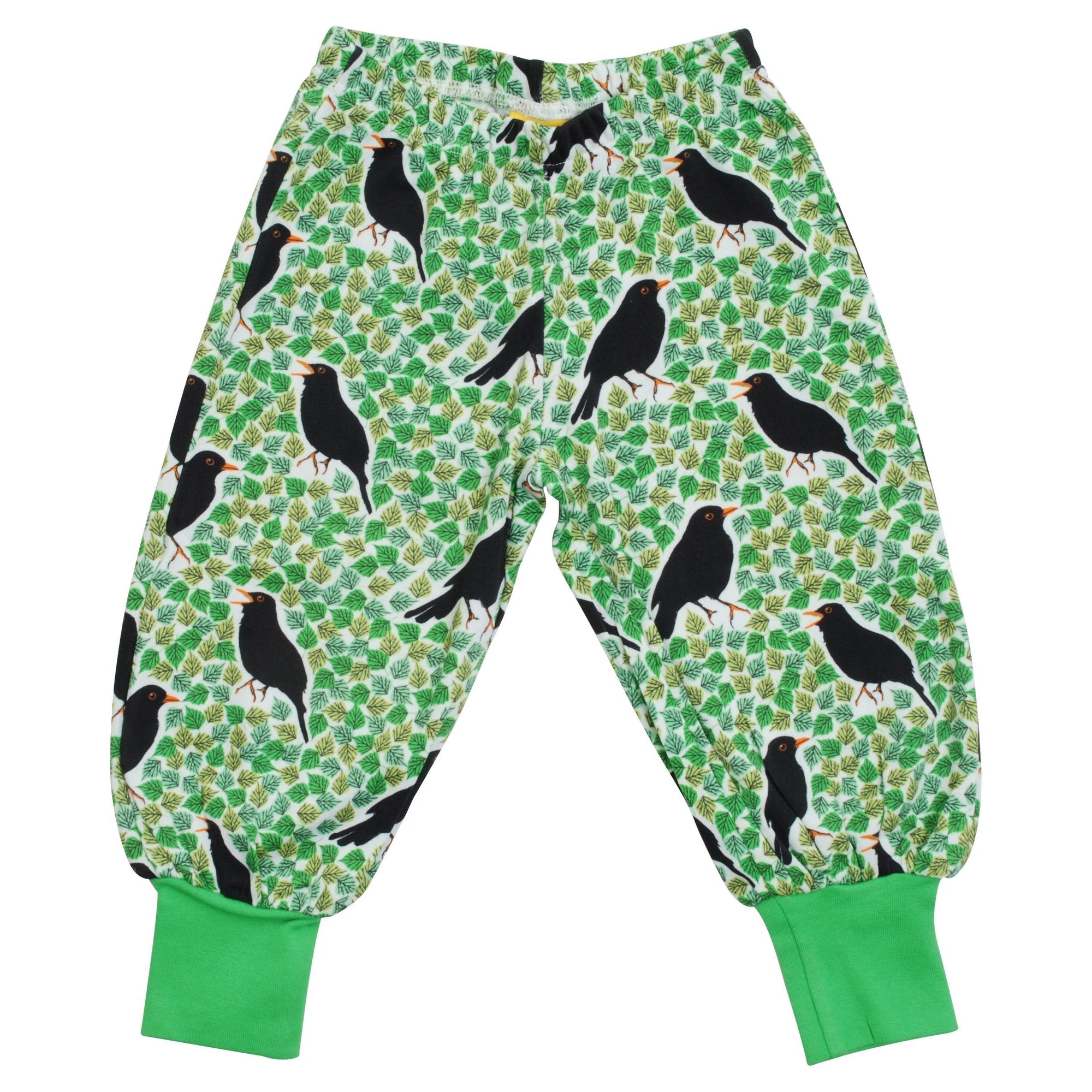 Black Bird - Green Baggy Pants - 2 Left Size 10-12 & 12-14 years-Duns Sweden-Modern Rascals