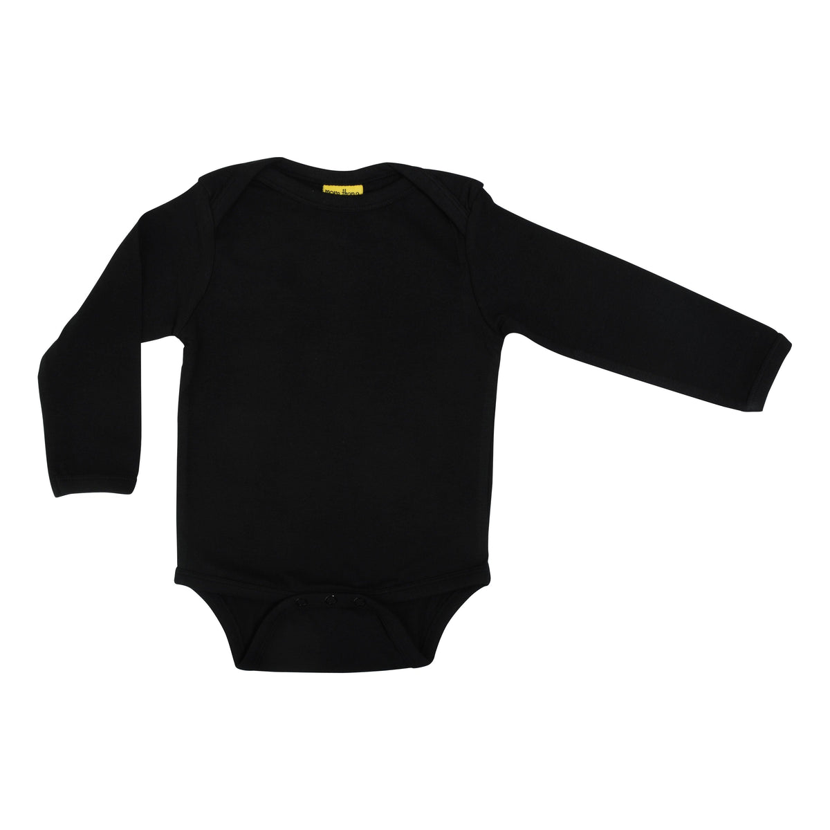 Black Long Sleeve Onesie - 1 Left Size 3-6 months-More Than A Fling-Modern Rascals