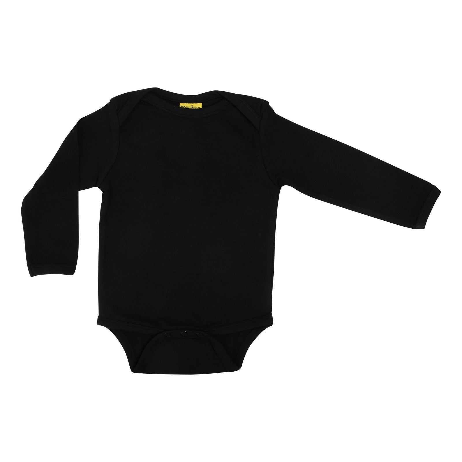 Black long sleeve baby hot sale onesie