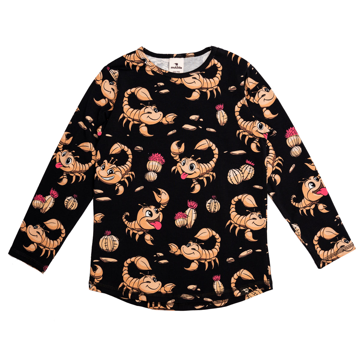 Black Scorpions Long Sleeve Shirt-Mullido-Modern Rascals