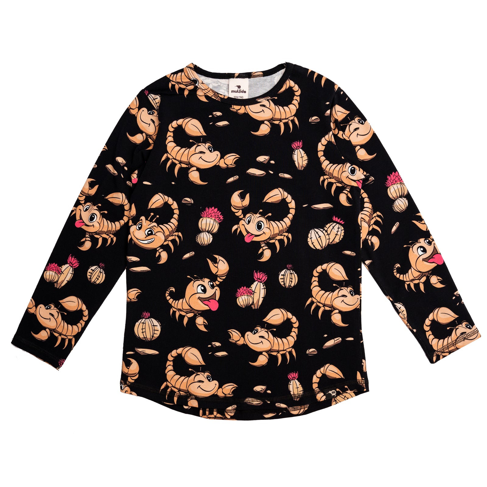 Black Scorpions Long Sleeve Shirt-Mullido-Modern Rascals