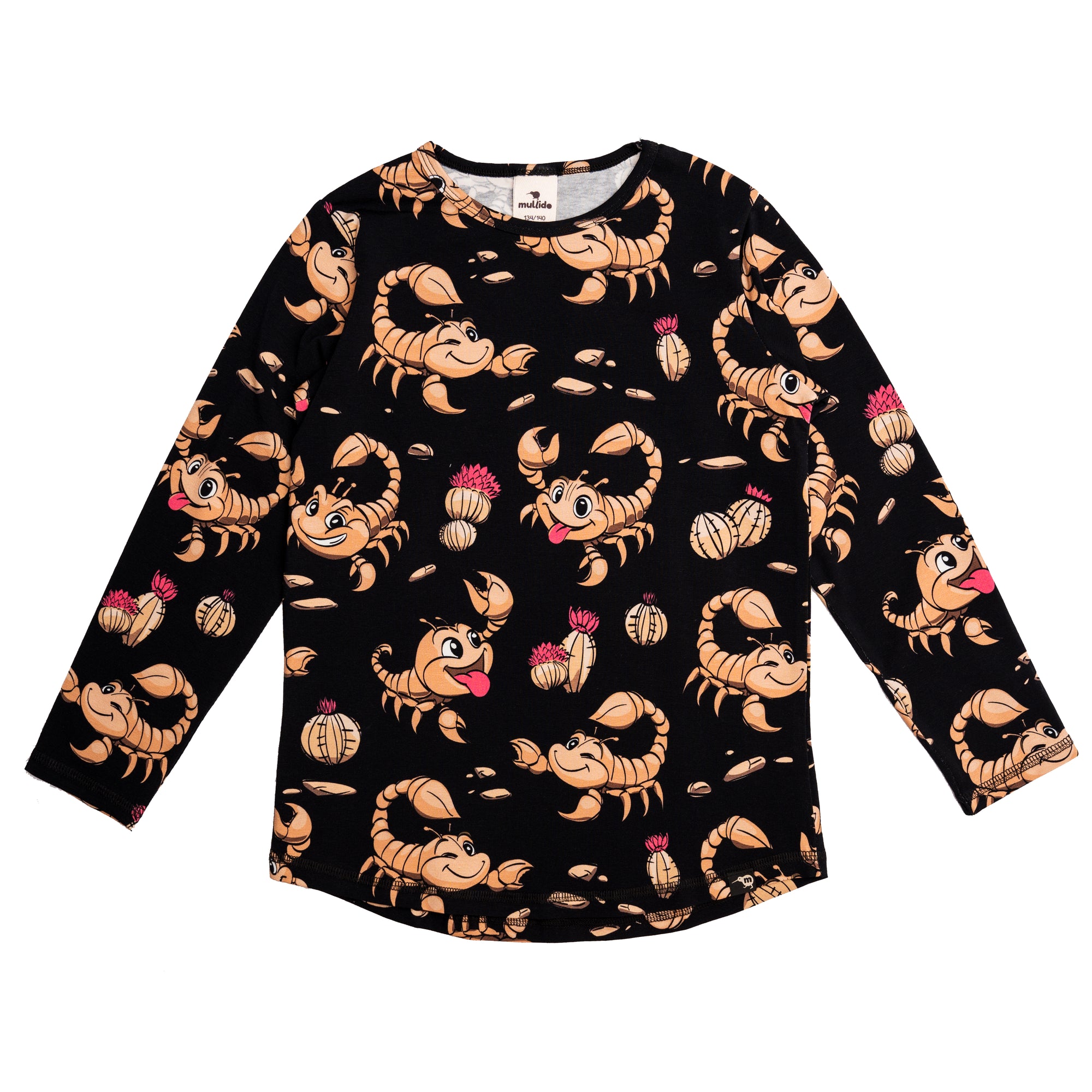 Black Scorpions Long Sleeve Shirt-Mullido-Modern Rascals