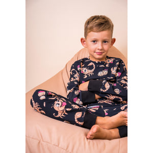 Black Scorpions Pyjamas - 1 Left Size 6-8 years-Mullido-Modern Rascals