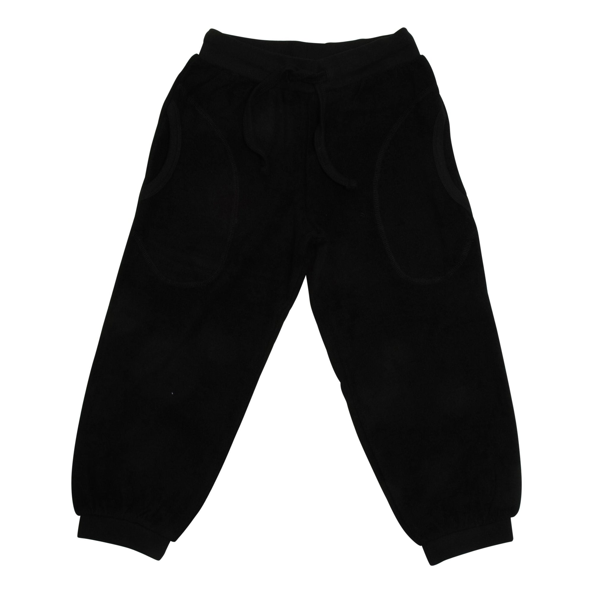 Black Terry Trousers-Duns Sweden-Modern Rascals