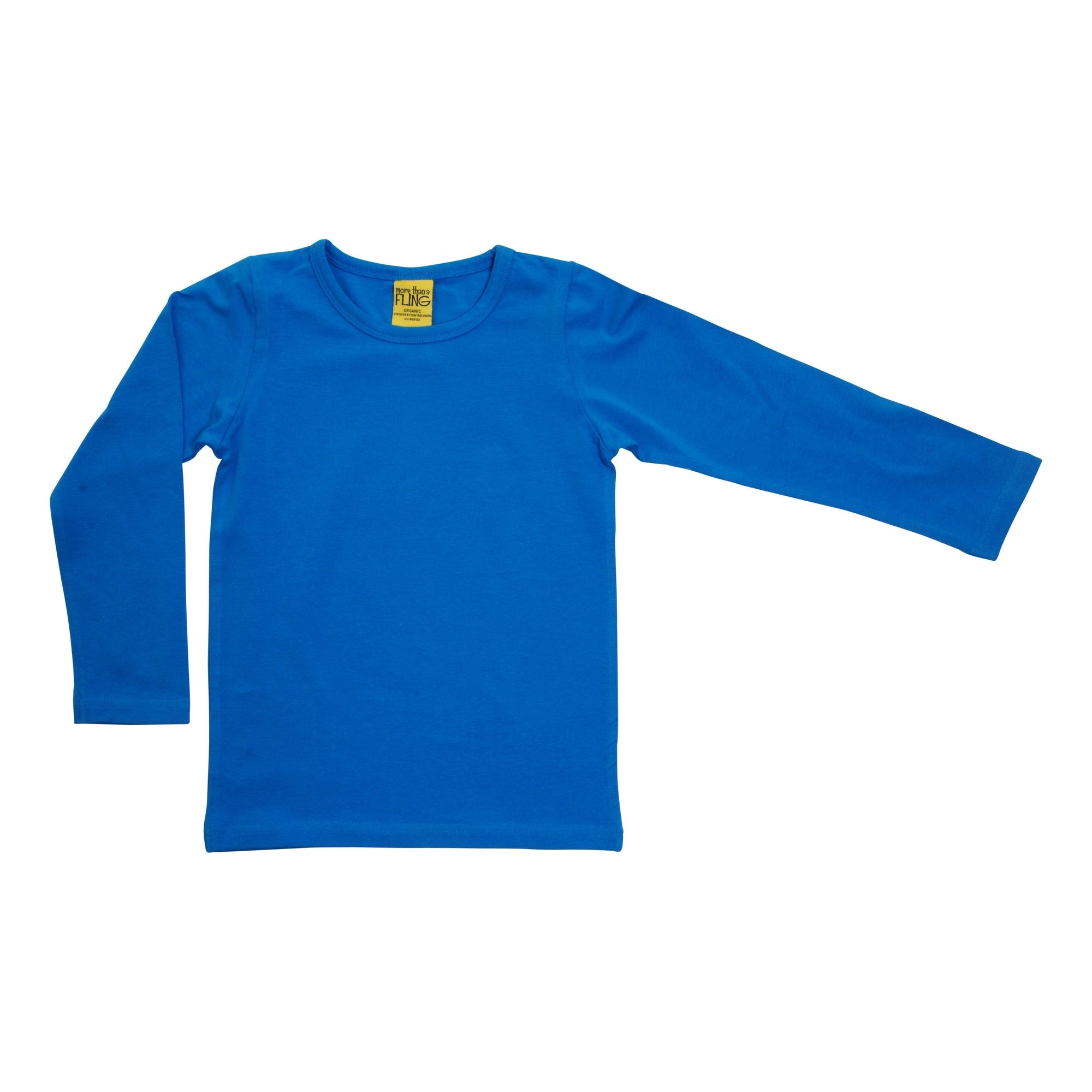 Blue Aster Long Sleeve Shirt - 1 Left Size 2-4 years-More Than A Fling-Modern Rascals