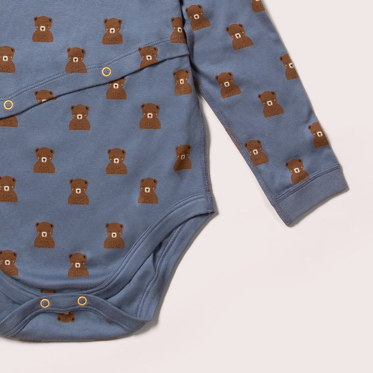 Blue Bear Easy Feeding Adaptive Long Sleeve Onesie - 2 Left Size 3-4 & 6-7 years-Little Green Radicals-Modern Rascals