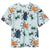 Blue Beetles Short Sleeve Shirt - 1 Left Size 6-8 years-KuKuKid-Modern Rascals