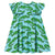Blue Crocodiles Pompom Dress - 1 Left Size 10-12 years-KuKuKid-Modern Rascals