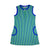 Blue Green Striped Twiggy Dress - 2 Left Size 2-3 & 9-11 years-Moromini-Modern Rascals