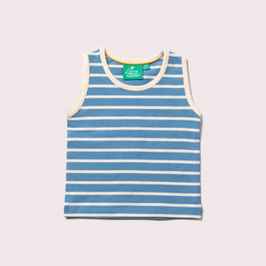 Blue Organic Tank Top Set - 3 Pack - 1 Left Size 4-5 years-Little Green Radicals-Modern Rascals