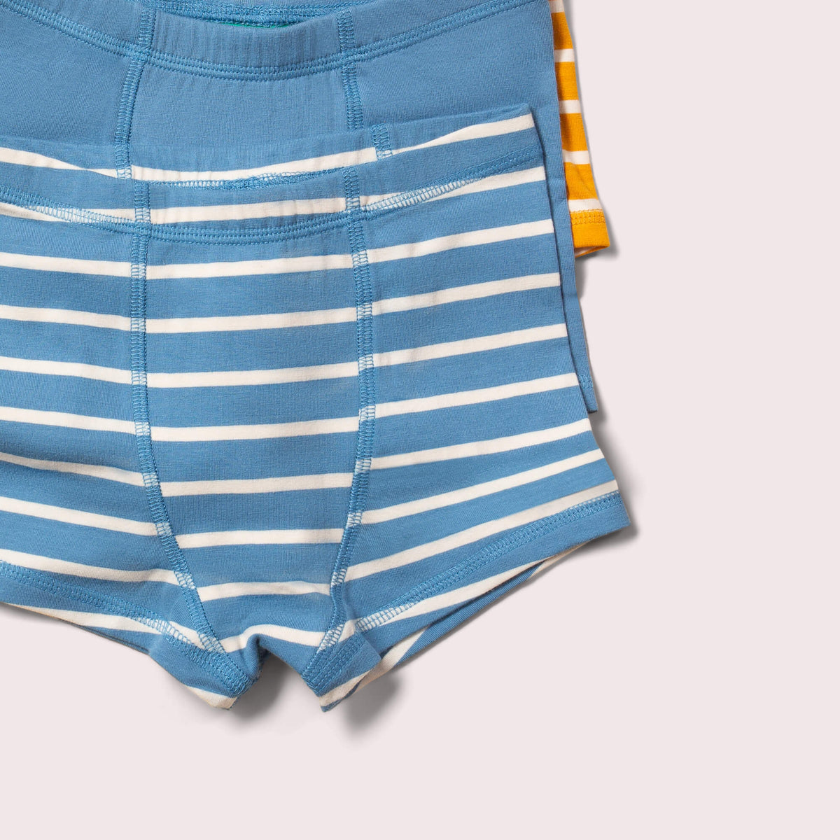 Blue Organic Underwear Set - 3 Pack - 1 Left Size 3-4 years-Little Green Radicals-Modern Rascals