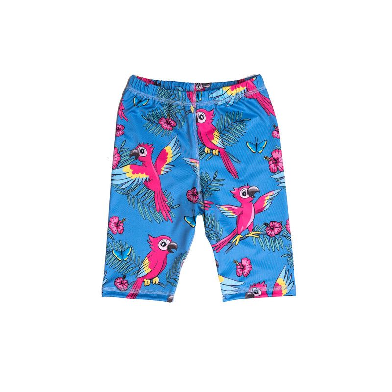 Blue Parrot Swim Shorts-Mullido-Modern Rascals