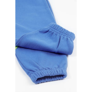 Blue Tang / Rocket Malpas Applique Joggers-Frugi-Modern Rascals