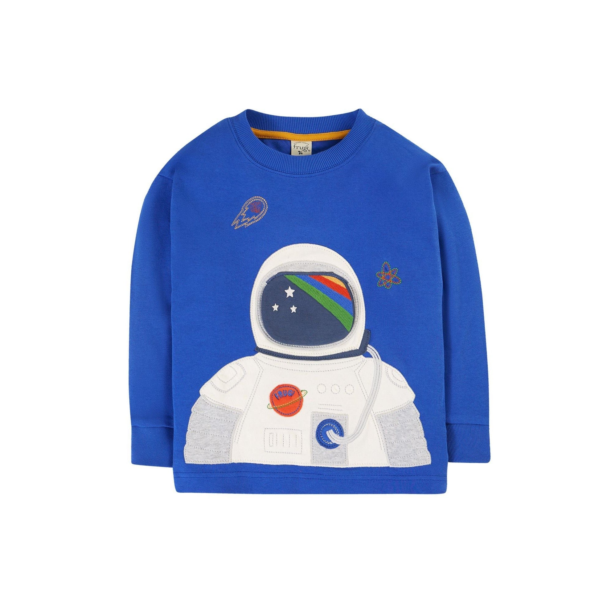 Blue Tang/Astronaut Owen Interactive Top-Frugi-Modern Rascals