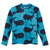 Blue Whale Long Sleeve Swim Shirt - 1 Left Size 2-4 years-KuKuKid-Modern Rascals