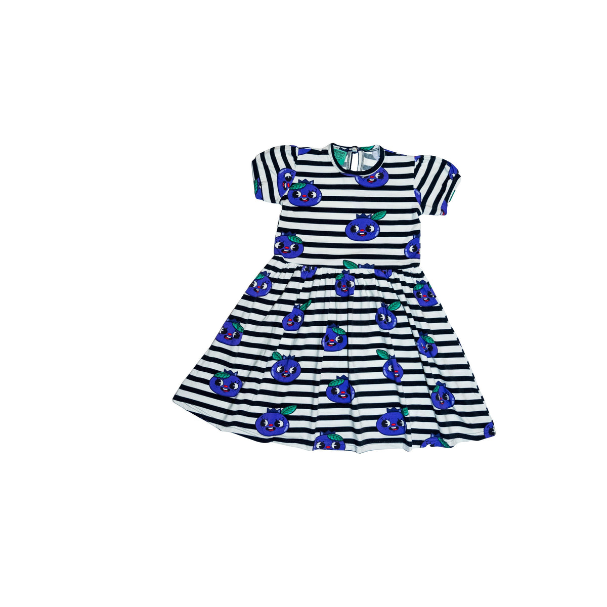 Blueberry Blast Short Sleeve Dress - 1 Left Size 3-5 years-Raspberry Republic-Modern Rascals